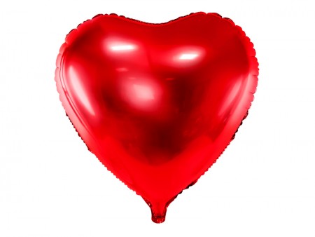 Ballon mylar coeur - 61cm -...
