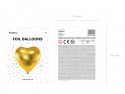 Ballon mylar Coeur - 61cm - or