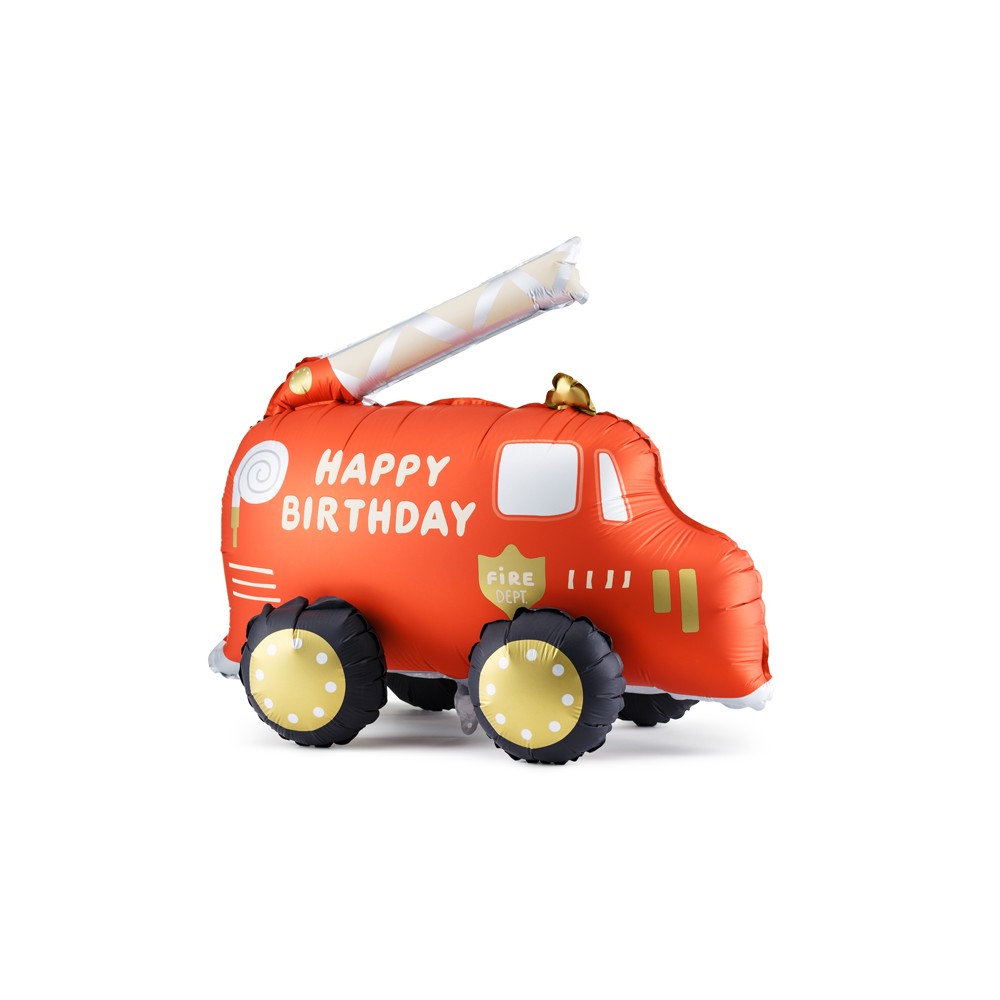 Ballon mylar Camion de pompier