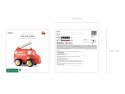 Ballon mylar Camion de pompier
