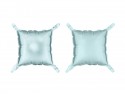 4 Rideau de ballons mylar double face - bleu
