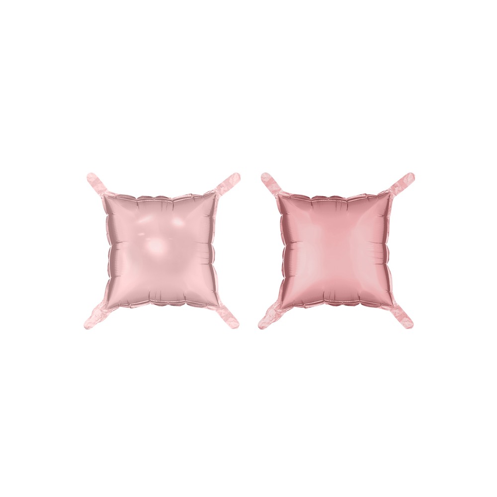 4 Rideau de ballons de baudruche double face - rose pâle