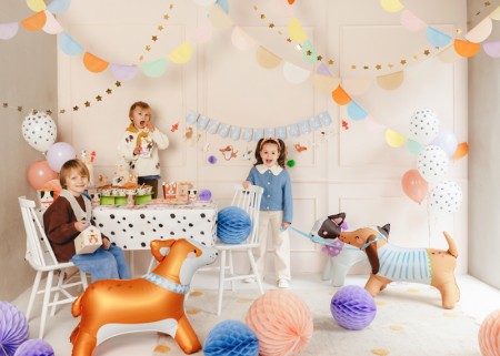 Ballon en mylar Corgi Debout