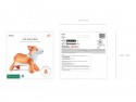 Ballon en mylar Corgi Debout