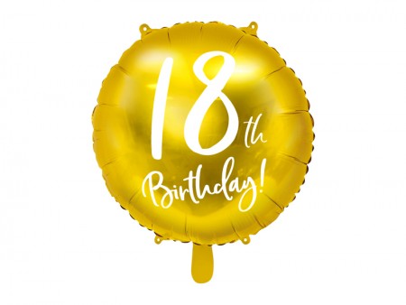 Ballons mylar 18th Birthday...