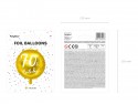 Ballon en mylar - 70e anniversaire - or