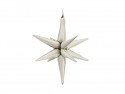 Ballon mylar 3D Etoile - 70cm - beige