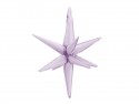 Ballon mylar 3D Etoile - 70cm - violet