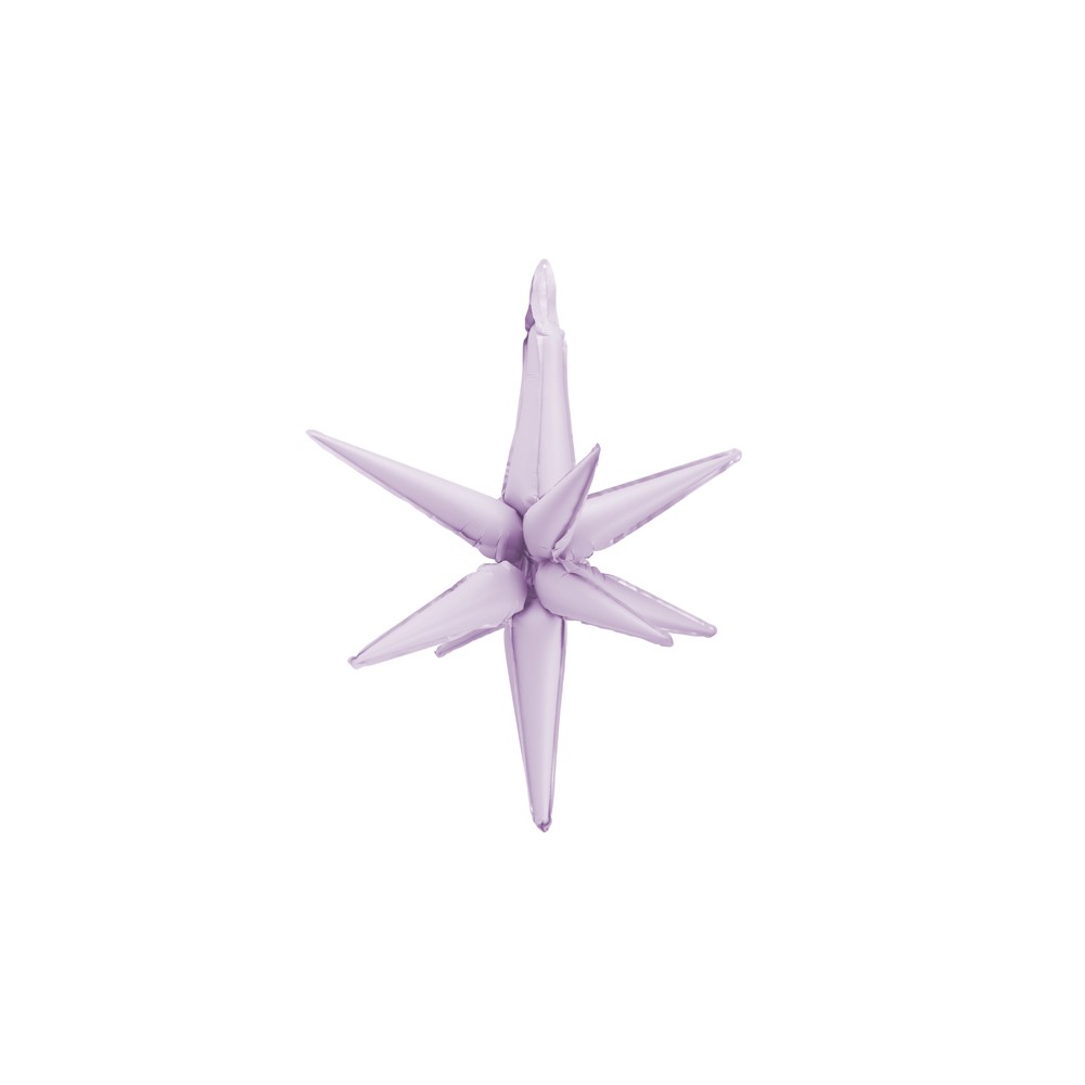 Ballon mylar 3D Etoile - 70cm - violet