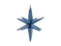 Ballon mylar 3D Etoile - 70cm - bleu marine