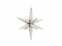 Ballon mylar 3D Etoile - 50cm - beige