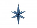 Ballon mylar 3D Etoile - 50cm - bleu marine