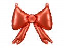 5 Ballons mylar nœuds pour guirlande - rouge