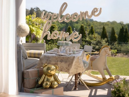 Ballon mylar Welcome Home -...