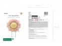 Ballon mylar Fleur - rose vif