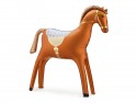 Ballon mylar - cheval - marron