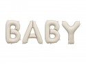 Ballon crème "BABY" - 140 cm