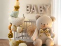 Ballon crème "BABY" - 140 cm