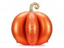 Ballon mylar 3D Citrouille debout - 90 cm - orange