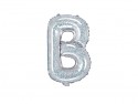 Ballon mylar Lettre ''B'' - 35cm - holographique