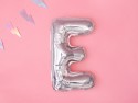 Ballon mylar lettre ''E'' - 35cm - holographique