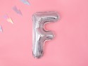Ballon mylar lettre ''F'' - 35cm - holographique
