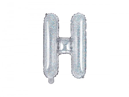 Ballon mylar lettre ''H'' -...
