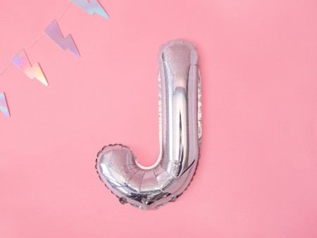 Ballon mylar lettre ''J'' -...