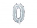 Ballon mylar lettre ''O'' - 35cm - holographique