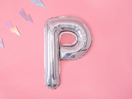 Ballon mylar lettre ''P'' -...