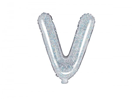 Ballon mylar lettre ''V'' -...