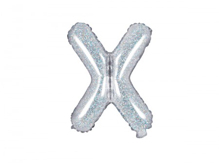 Ballon mylar lettre ''X'' -...