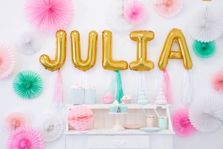 Ballon mylar lettre ''A'' -...