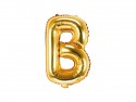 Ballon mylar lettre ''B'' - 35cm - or