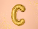 Ballon mylar lettre ''C'' - 35cm - or