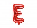 Ballon en mylar Lettre ''E'' - 35cm - rouge