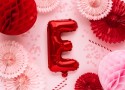 Ballon en mylar Lettre ''E'' - 35cm - rouge