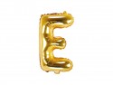 Ballon mylar lettre ''E'' - 35cm - or