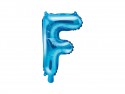 Ballon mylar Lettre ''F'' - 35cm - bleu