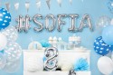 Ballon mylar lettre ''F'' - 35cm - argent