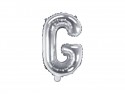 Ballon mylar lettre ''G'' - 35cm - argent
