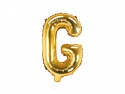 Ballon mylar lettre ''G'' - 35cm - or