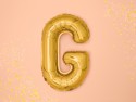 Ballon mylar lettre ''G'' - 35cm - or