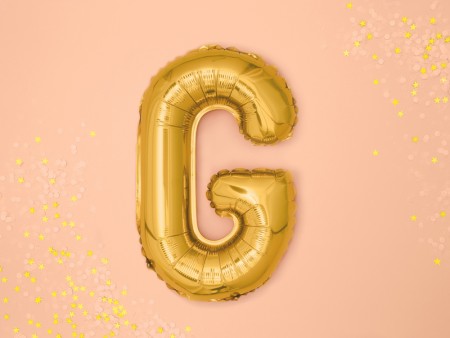 Ballon mylar lettre ''G'' -...