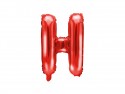 Ballon en mylar Lettre ''H'' - 35cm - rouge