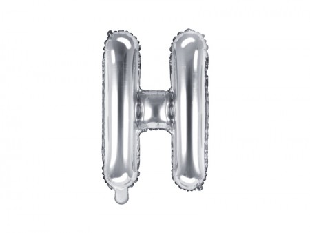 Ballon mylar lettre ''H'' -...