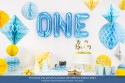 Ballon mylar lettre ''J'' - 35cm - bleu