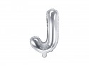 Ballon mylar lettre ''J'' - 35cm - argent