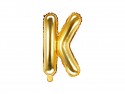 Ballon mylar lettre ''K'' - 35cm - or