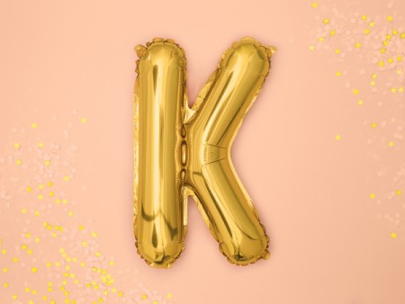 Ballon mylar lettre ''K'' -...